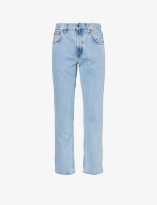 NUDIE JEANS: Gritty Jackson straight-leg regular-fit denim jeans