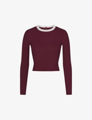 The Greii Lavender Short Sleeve Lounge Crewneck 30a main image 1