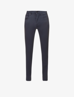 7 FOR ALL MANKIND: Slimmy Tapered slim-fit tapered stretch-denim jeans