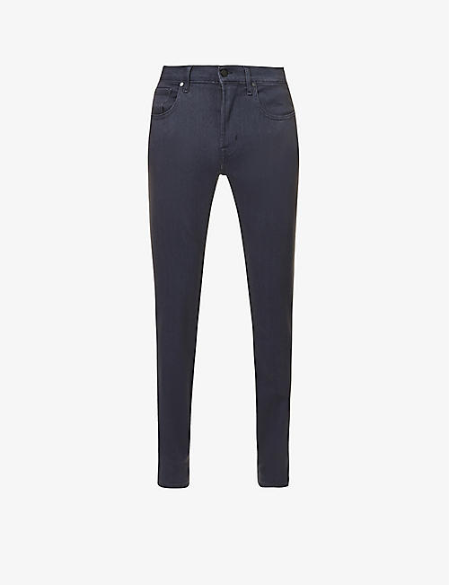7 FOR ALL MANKIND: Slimmy Tapered slim-fit tapered stretch-denim jeans