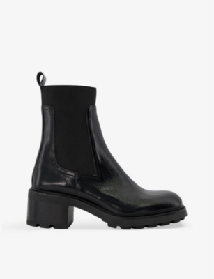DUNE: Perfect heeled leather ankle boots