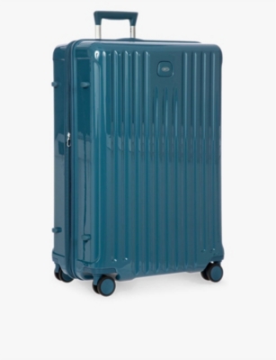 Shop Bric's Brics Light Blue B-positano Four-wheel Hard-shell Suitcase 78cm