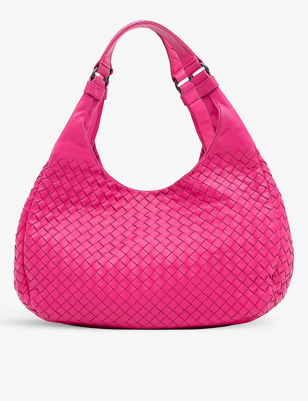 Reselfridges Womens Pink Pre-loved Bottega Veneta Campana Leather Top-handle Bag