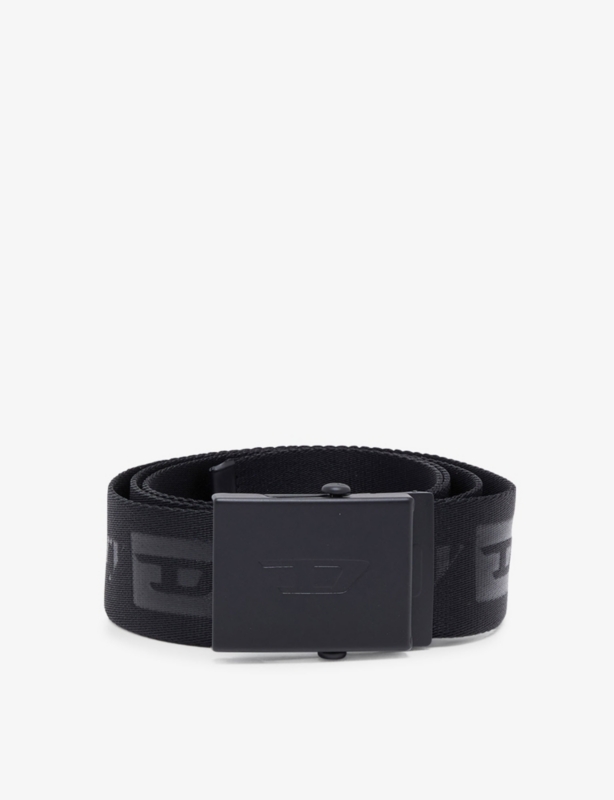 B-Diesel logo-tape woven belt