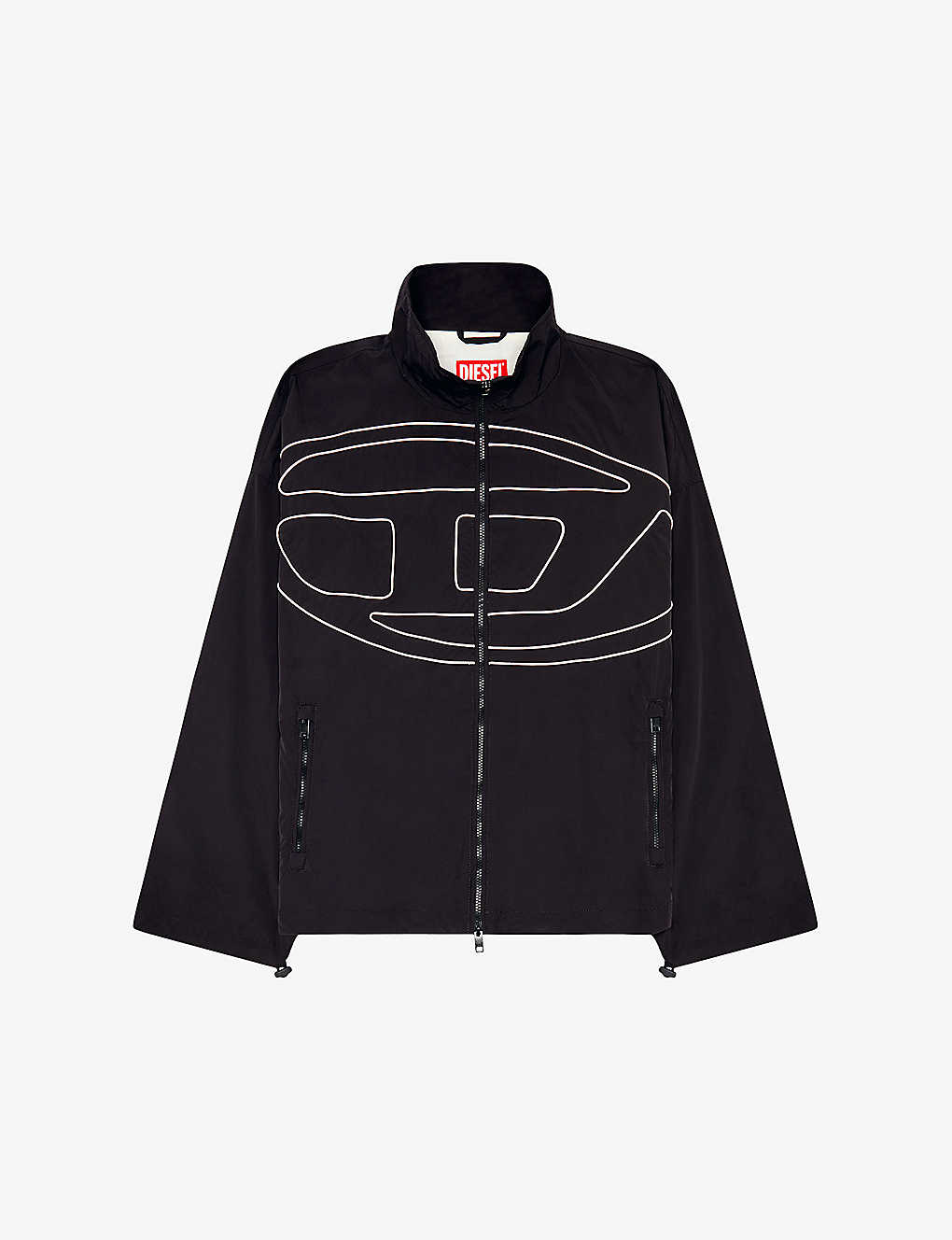 Shop Diesel Men's 9xx J-vatel Branded-piping Shell Jacket