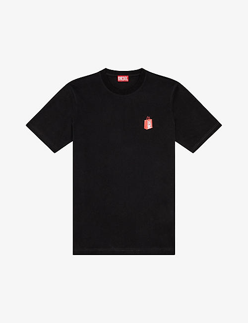 DIESEL: T-Just-N18 logo-print cotton T-shirt