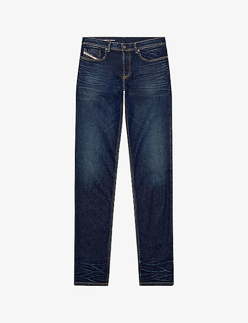 DIESEL: 2023 D-Finitive tapered-leg stretch-denim jeans
