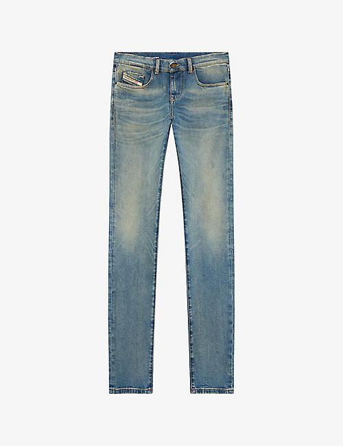 DIESEL: 2019 D-Strukt slim-leg stretch-denim jeans
