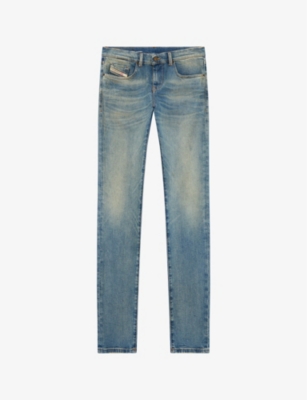 Diesel Mens 1 2019 D-strukt Slim-leg Stretch-denim Jeans