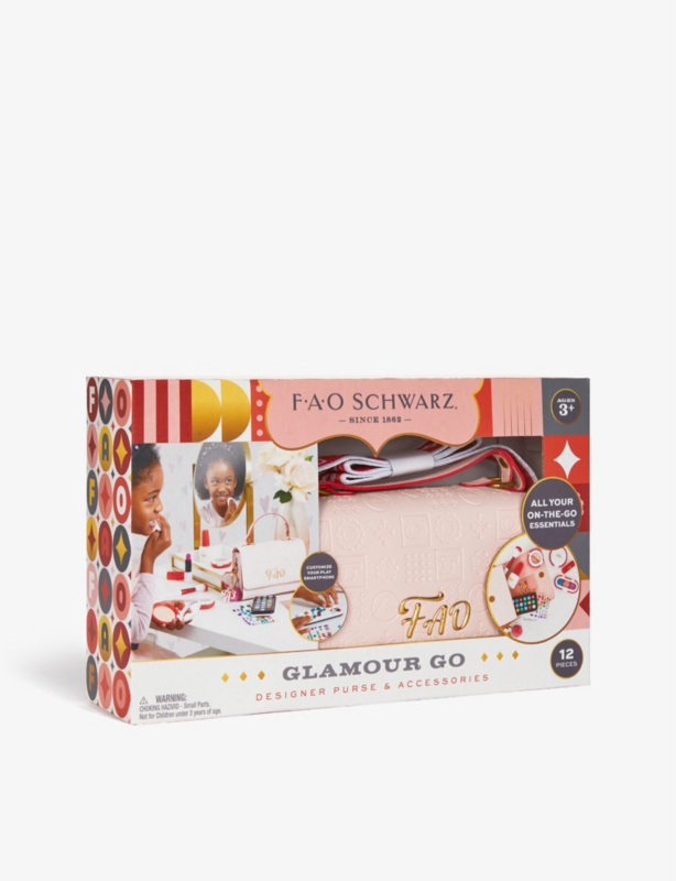 Glamour handbag and makeup playset