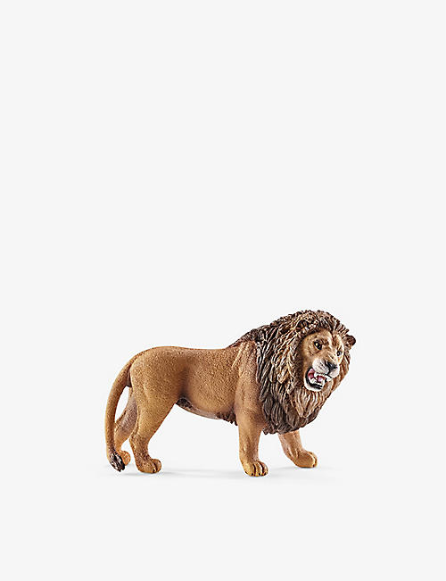 SCHLEICH: Wild Life Roaring Lion toy figure 6.6cm