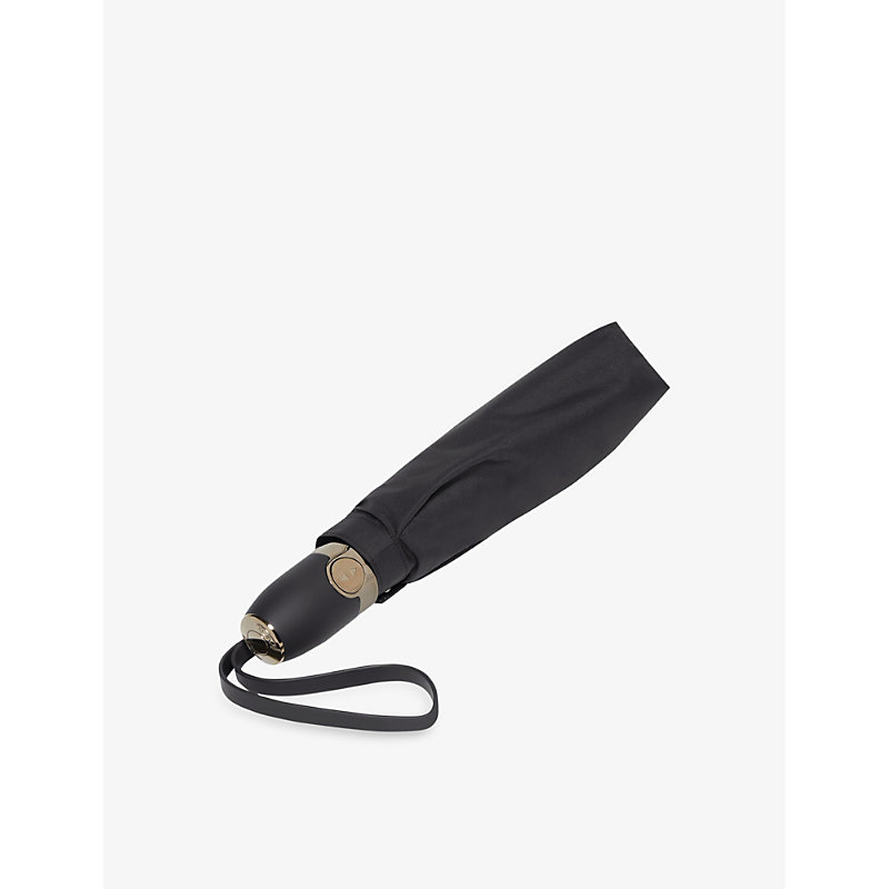 Tumi Branded-print Small Umbrella In Black