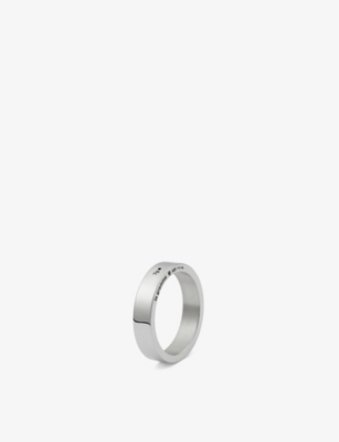 Shop Le Gramme Men's Silver 7g Polished Sterling-silver Ribbon Ring
