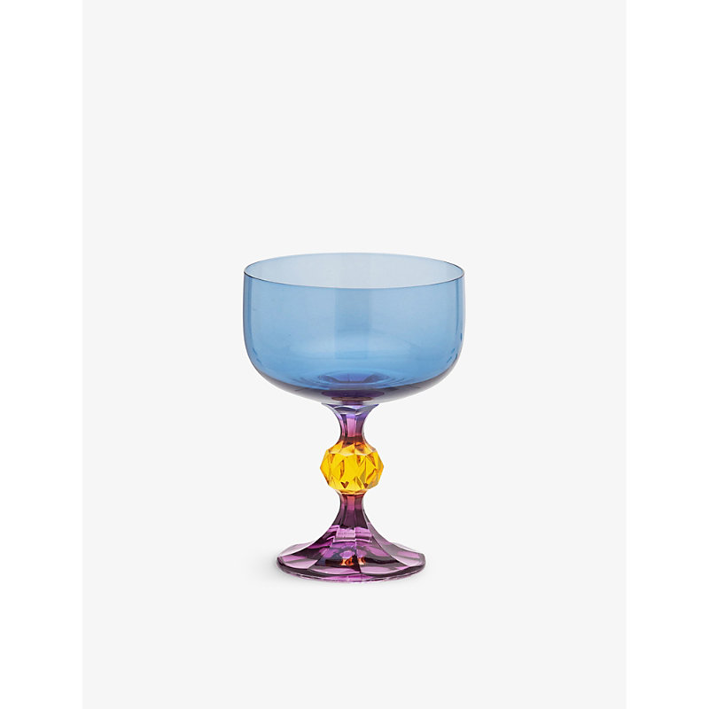 Shop Anna + Nina Multicolor Bliss Cocktail Glass Set Of Two