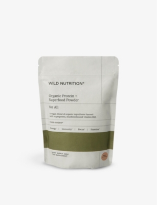 WILD NUTRITION: Organic Protein + Superfood Powder supplements 14-day supply