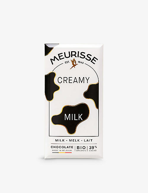MEURISSE: Creamy milk chocolate tablet 100g