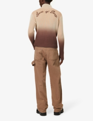Shop House Of Sunny Men's Multi Verona Gradient-design Cotton-knit Jumper