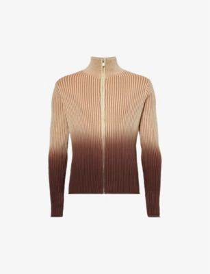 HOUSE OF SUNNY: Verona gradient-design cotton-knit jumper