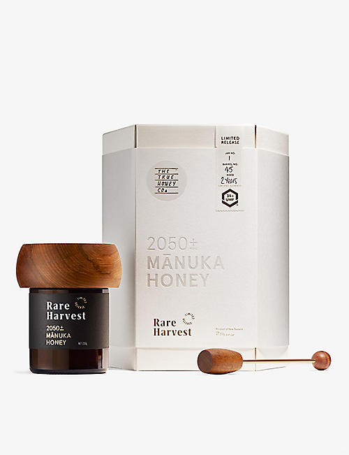 THE TRUE HONEY COMPANY: Limited Edition 2050+ MGO Rare Harvest mānuka honey 230g