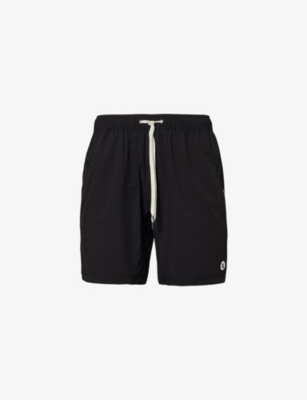 VUORI: Kore brand-patch relaxed-fit recycled polyester-blend shorts