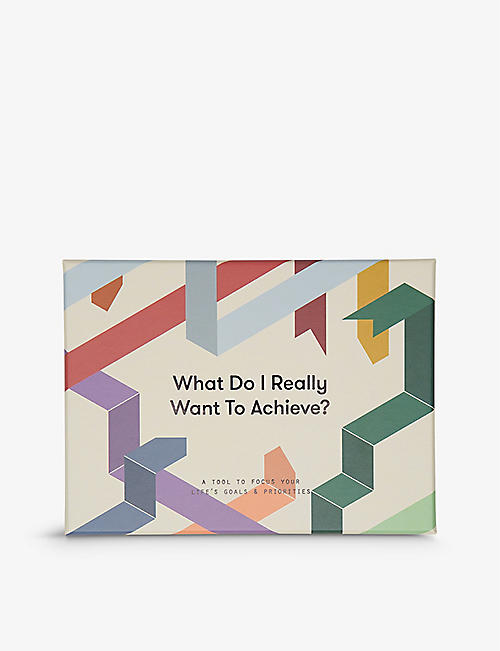 THE SCHOOL OF LIFE: What Do I Really Want To Achieve? prompt cards set of 160