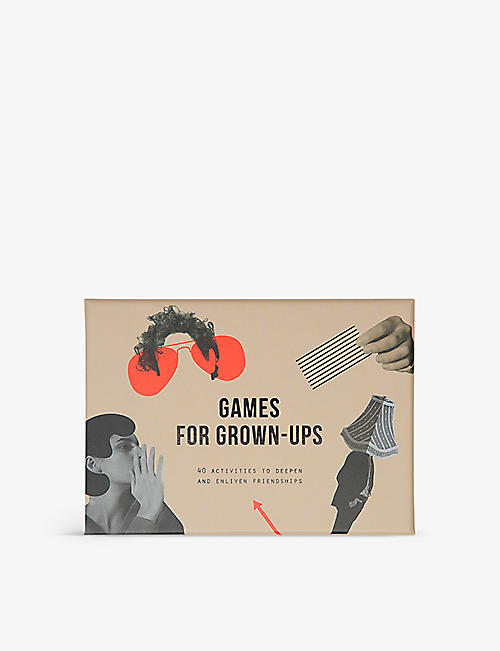 THE SCHOOL OF LIFE: Games for Grown-Ups activity cards set of 40