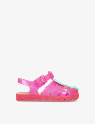 SOPHIA WEBSTER: Diva butterfly-embellished PVC jelly sandals 1-7 years
