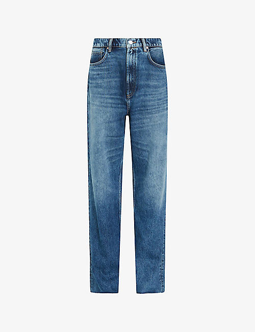 ALLSAINTS: Blake regular-fit high-rise jeans