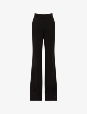 REISS: Margeaux wide-leg mid-rise woven trousers
