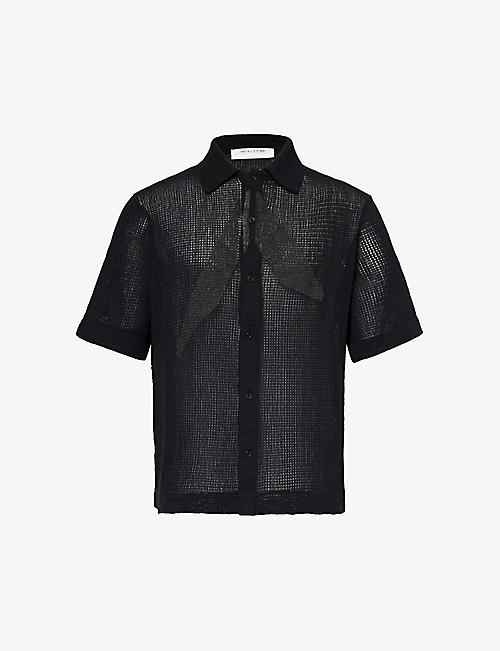 1017 ALYX 9SM: Abstract-print cotton-knit shirt
