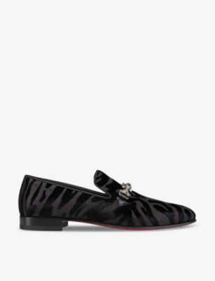 Christian Louboutin Equiswing Loafers In Black