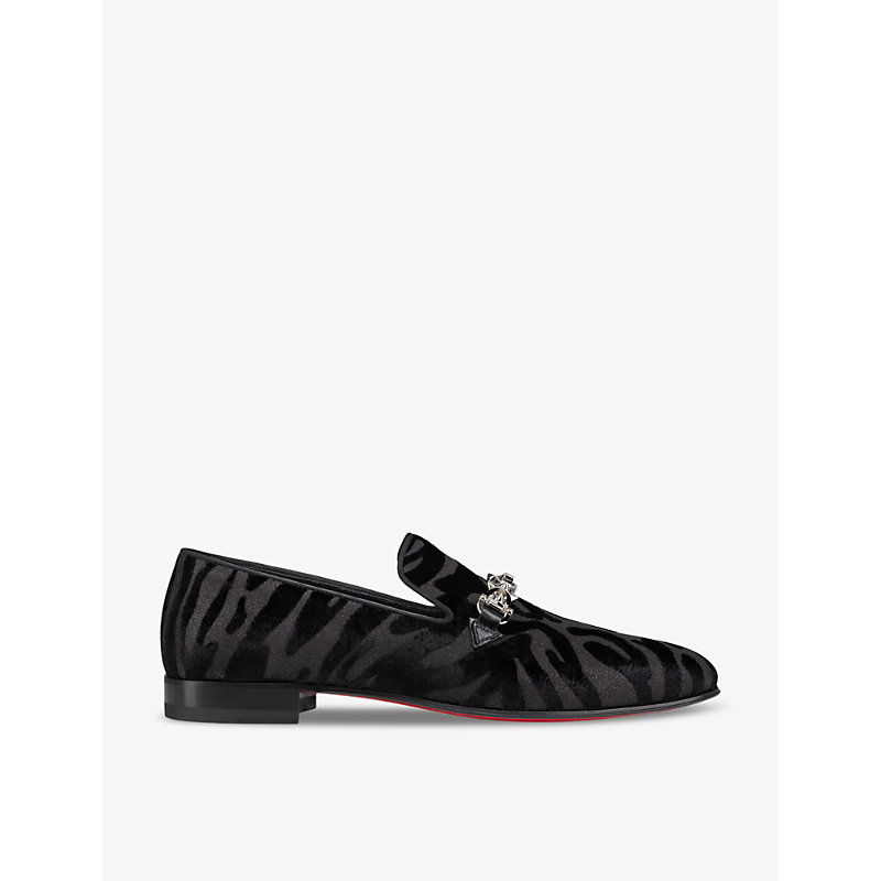 Christian Louboutin Equiswing Loafers In Black