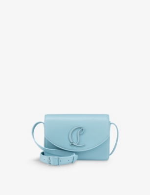 CHRISTIAN LOUBOUTIN: Loubi54 small leather crossbody bag