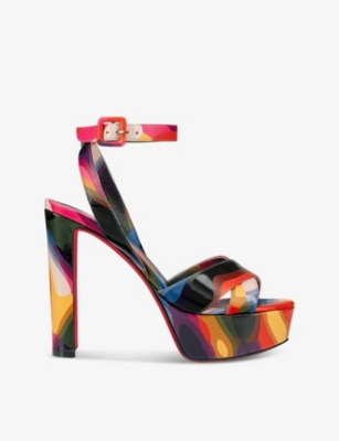 CHRISTIAN LOUBOUTIN: Supramariza 130 leather heeled sandals