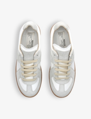 MAISON MARGIELA: Replica leather low-top trainers