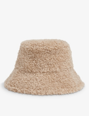 WHISTLES - Wide-brim borg bucket hat | Selfridges.com
