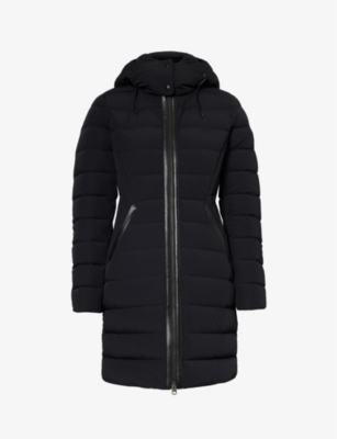 Mackage Womens Black Farren Padded Recycled Nylon-down Coat