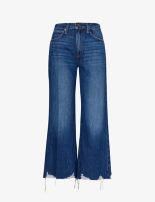 Frame Denim Le High Stover Straight Jean In Beluga Modern Chew