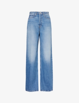 FRAME FRAME WOMEN'S ALBATROSS THE 1978 RELAXED-FIT WIDE-LEG HIGH-RISE ORGANIC AND RECYCLED-DENIM JEANS