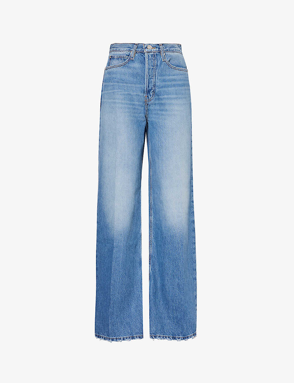 FRAME FRAME WOMEN'S ALBATROSS THE 1978 RELAXED-FIT WIDE-LEG HIGH-RISE ORGANIC AND RECYCLED-DENIM JEANS