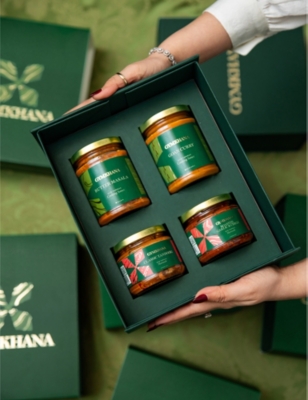GYMKHANA: Curry sauce and marinade gift set of four