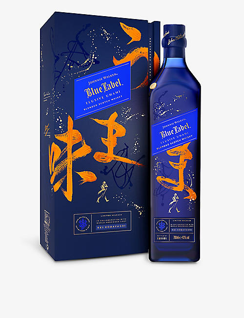 JOHNNIE WALKER: Blue Label Elusive Umami limited-edition blended Scotch whisky 700ml