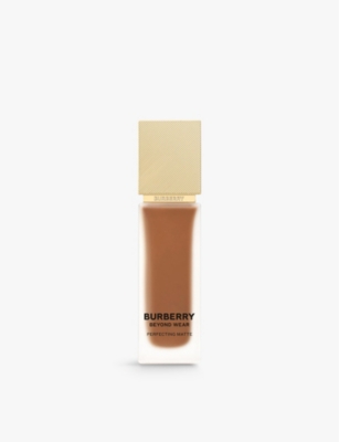Burberry 140 Deep Warm Beyond Wear Perfecting Matte Foundation 30ml In 140 Deep Warm
