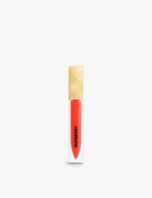 Burberry 71 Orange Red Kisses Liquid Matte Lipstick 6ml In 71 Orange Red