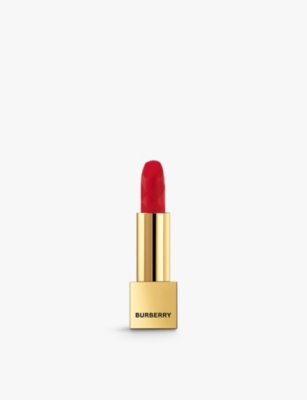 Shop Burberry 109 Military Red Kisses Matte Lipstick 3.3g