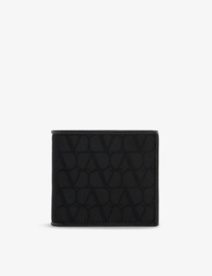 VALENTINO GARAVANI: Icon woven billfold wallet