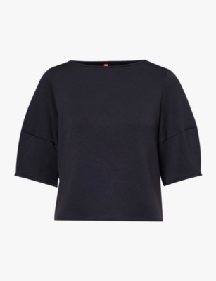 AirEssentials round-neck relaxed-fit stretch-woven T-shirt