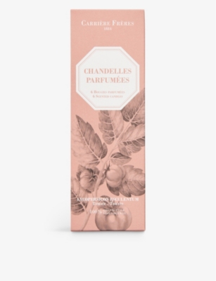 CARRIERE FRERES: Taper tomato-scented set of six wax candles