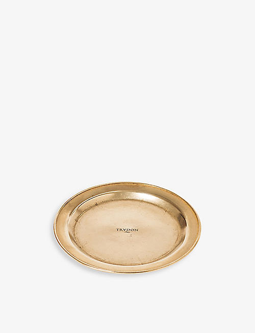 TRUDON: Classic brass candle base 11cm