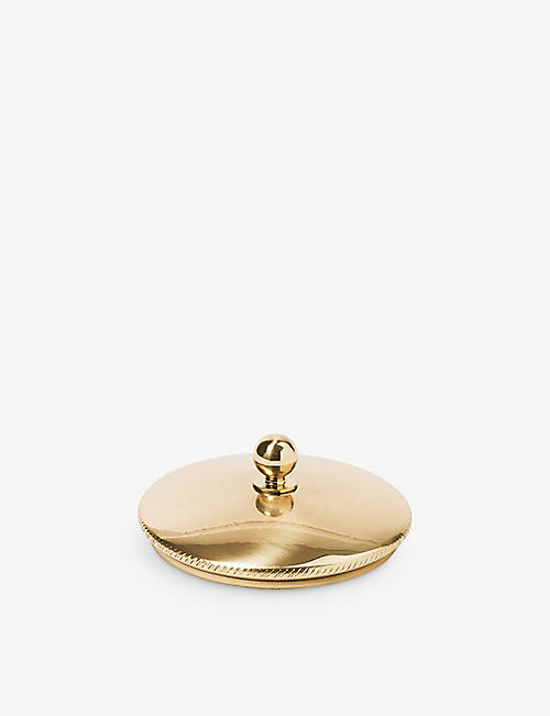 TRUDON: Classic brass candle topper